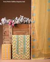 Cotton Suit with Gota Patti Work & Chiffon Dupatta – Ethnic Wear for Women